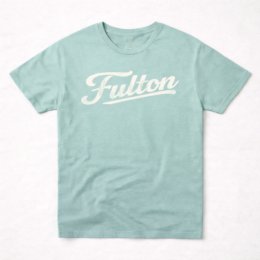 The Seafoam Script Tee – Dock Collection